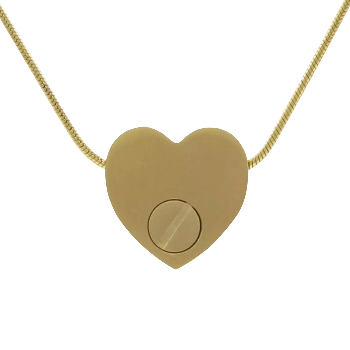 Bronze Heart Paw Prints Pendant