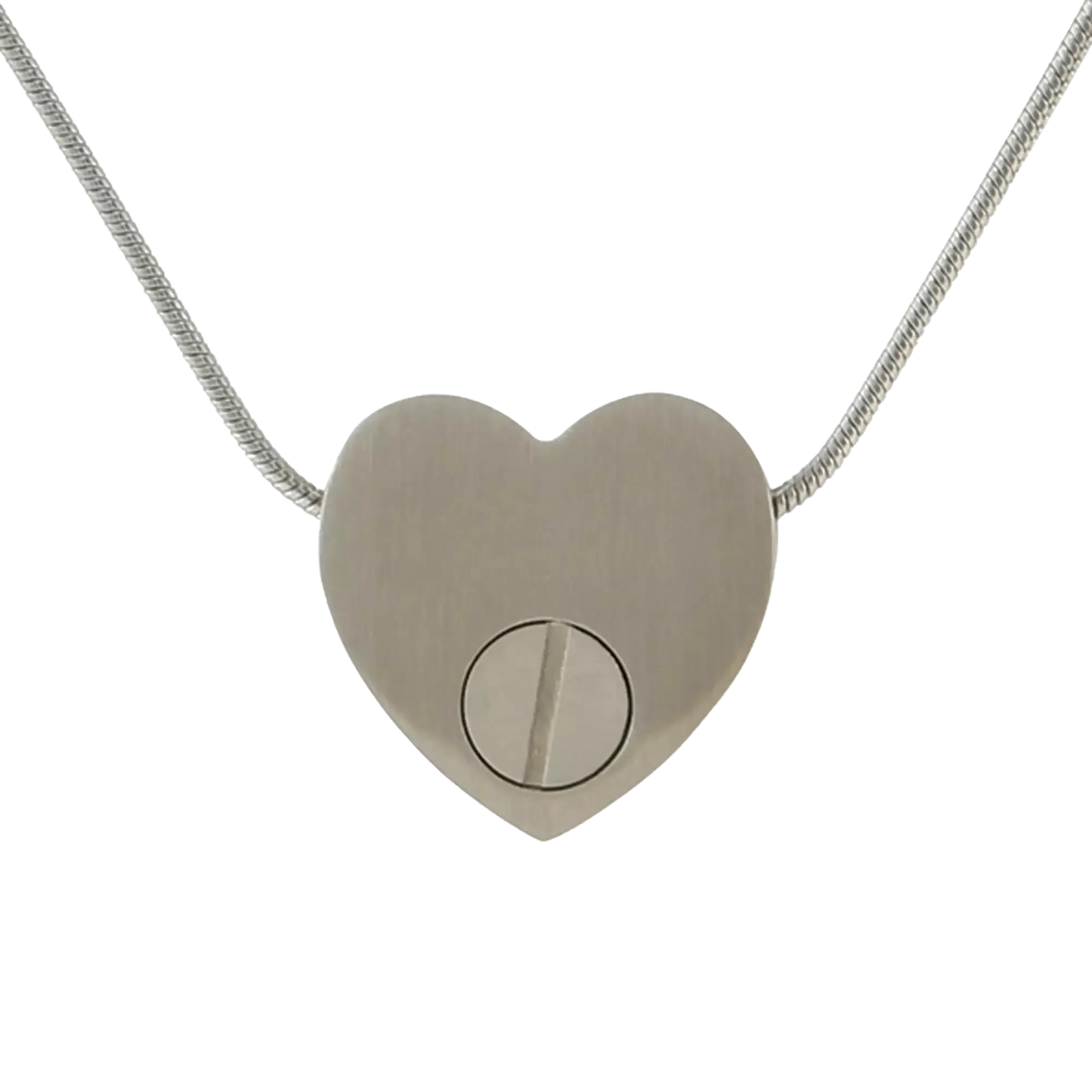 Pewter Heart Paw Prints Pendant