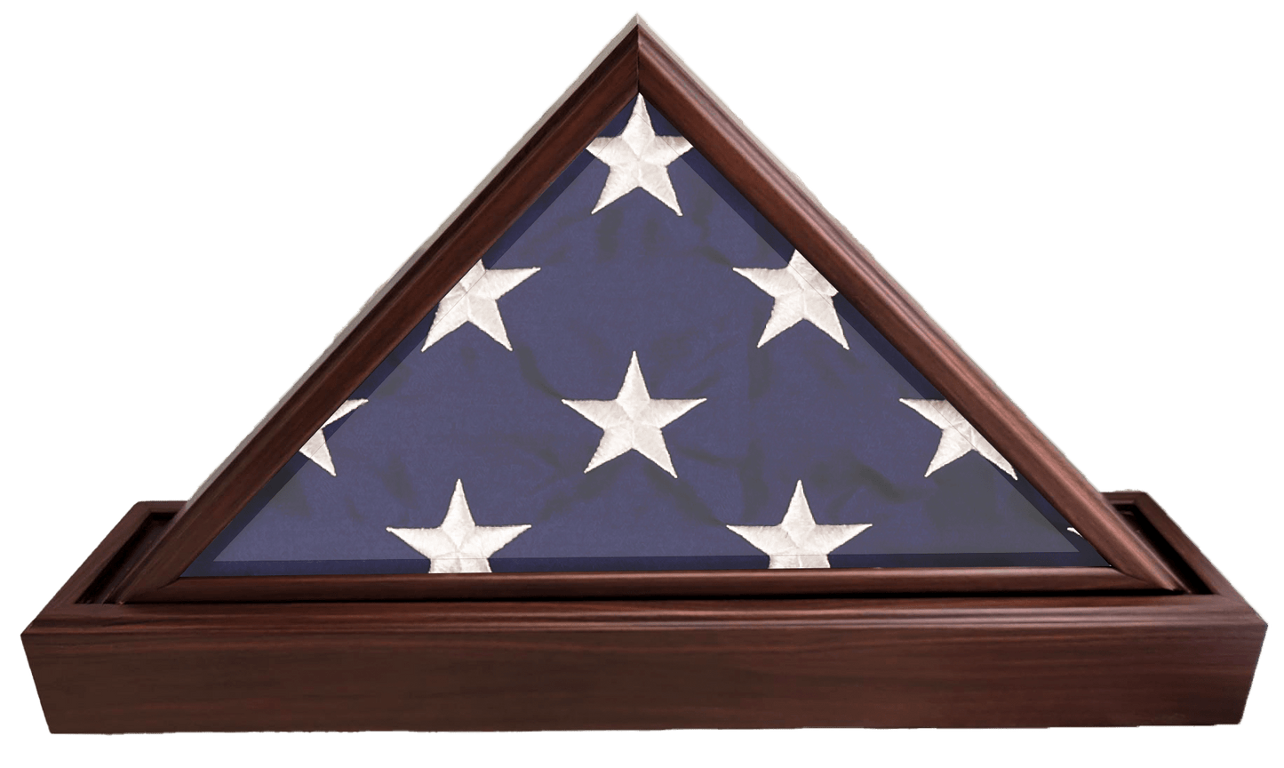 Bundle: The Liberty Pedestal Urn & Flag Case