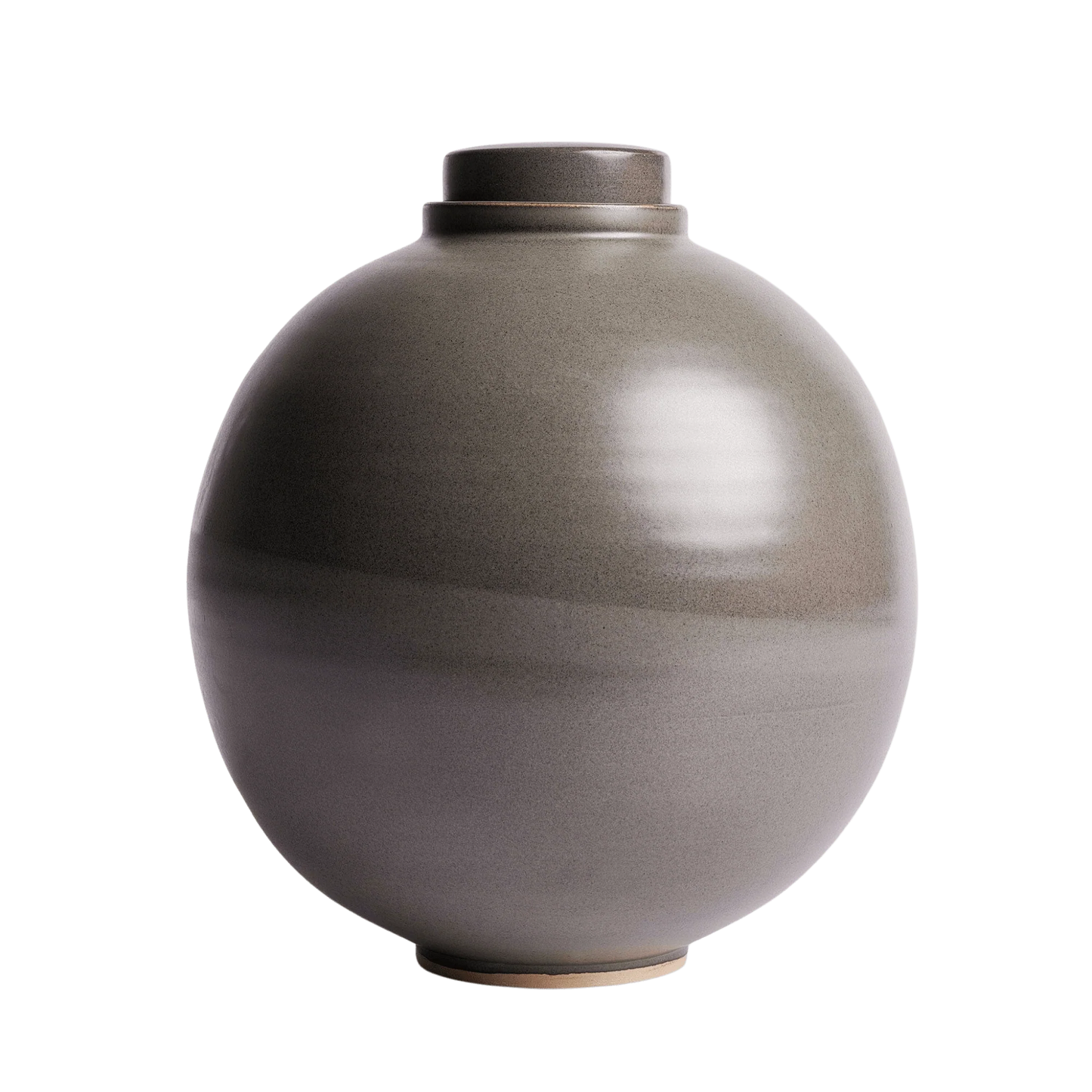 Solstice X Terra Noir | Gray Shino Moon Adult Urn