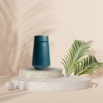 Aegis Ceramic Urn |  Teal Keepsake Urn