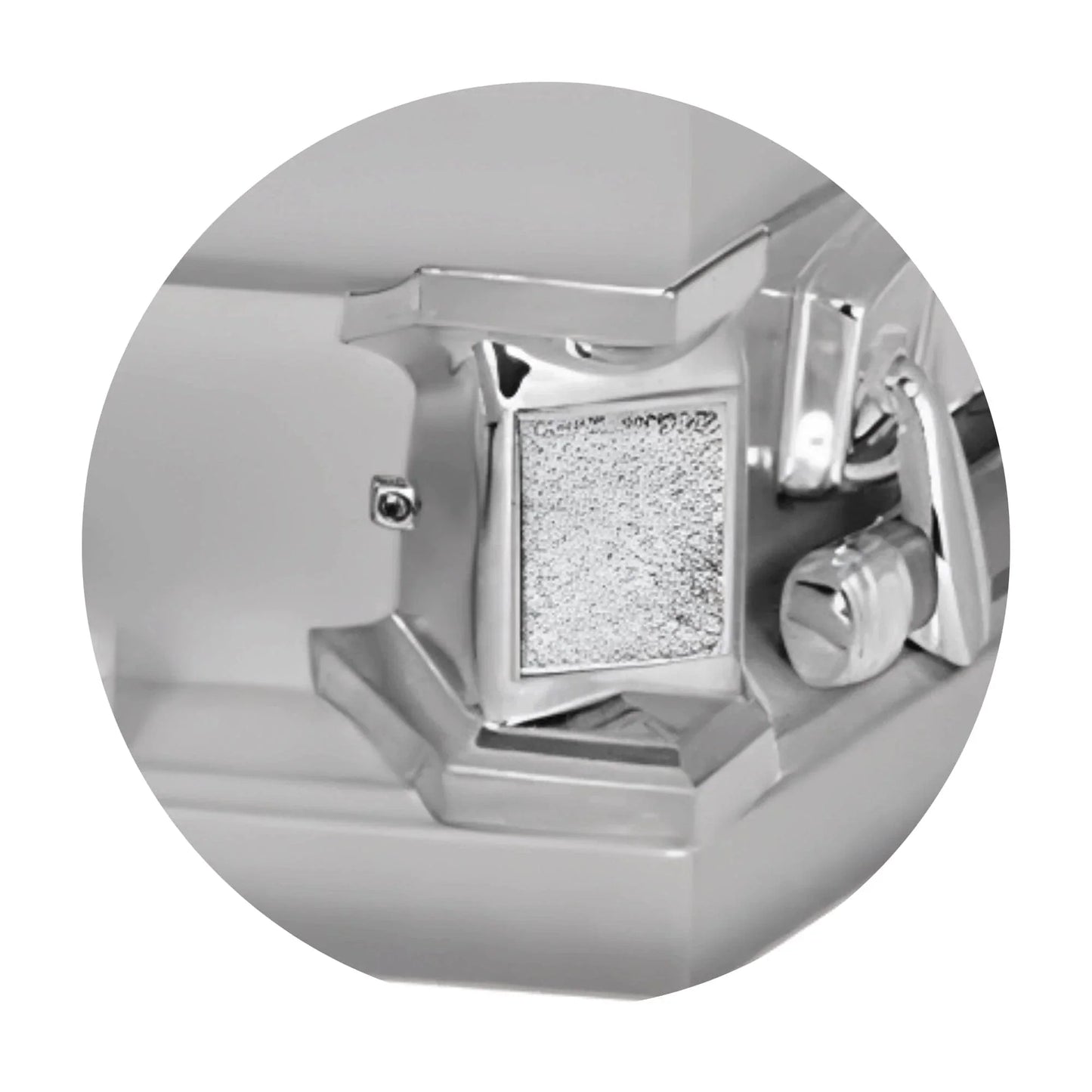 Everest Extra Long 7'2" | Silver Steel Oversize Casket with White Interior | 28", 33"