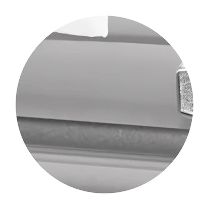 Jupiter XL | Silver Steel Oversize Casket with White Interior | 28", 29", 33", 36"