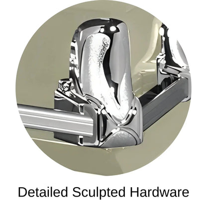 Detailed Sculpted Hardware Of Titan Orion Series Casket