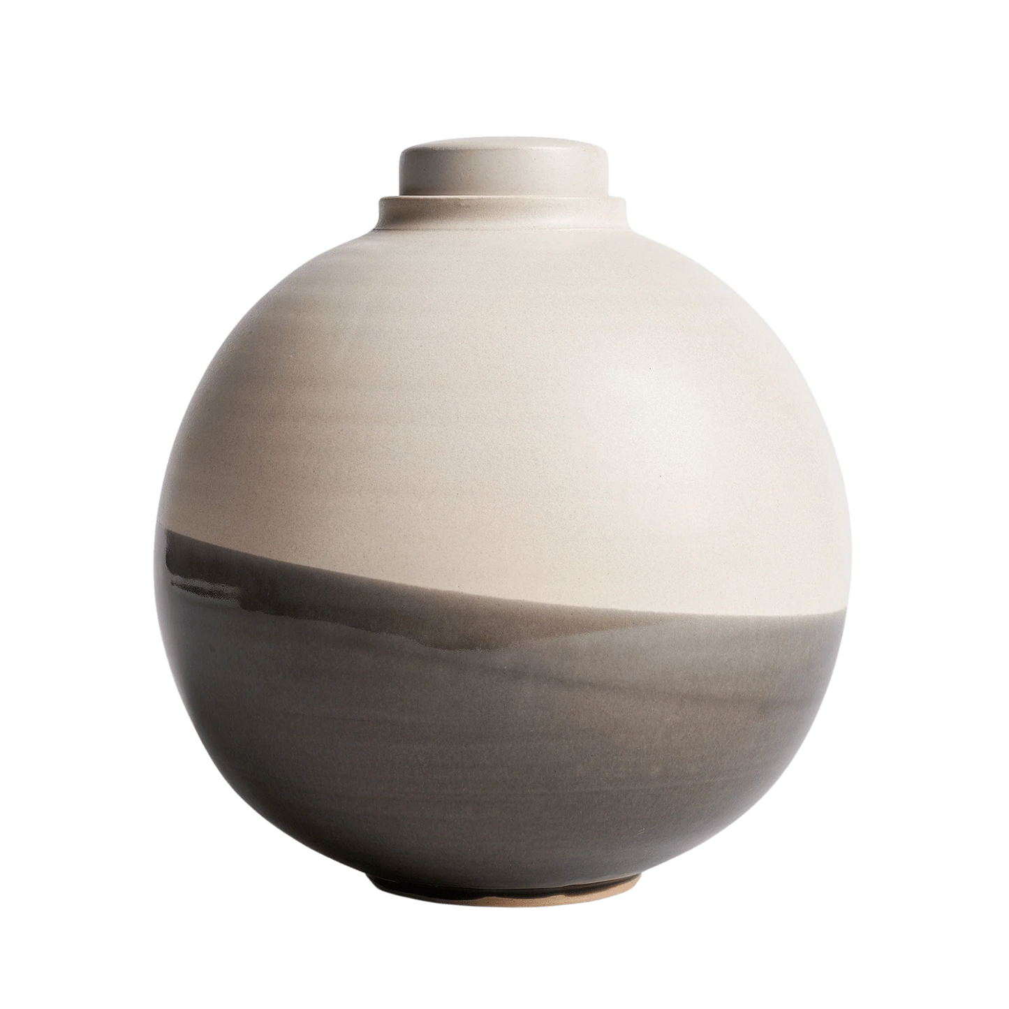 Solstice X Terra Noir | Soft White With Gray Moon Adult Urn