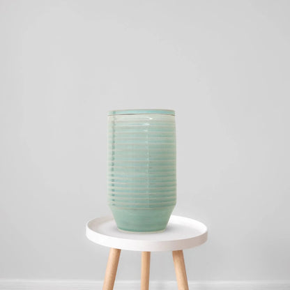 Solstice X Culp Pottery | Raya Celadon Adult Urn