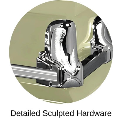 Detailed Sculpted Hardware Of Titan Orion Series Casket