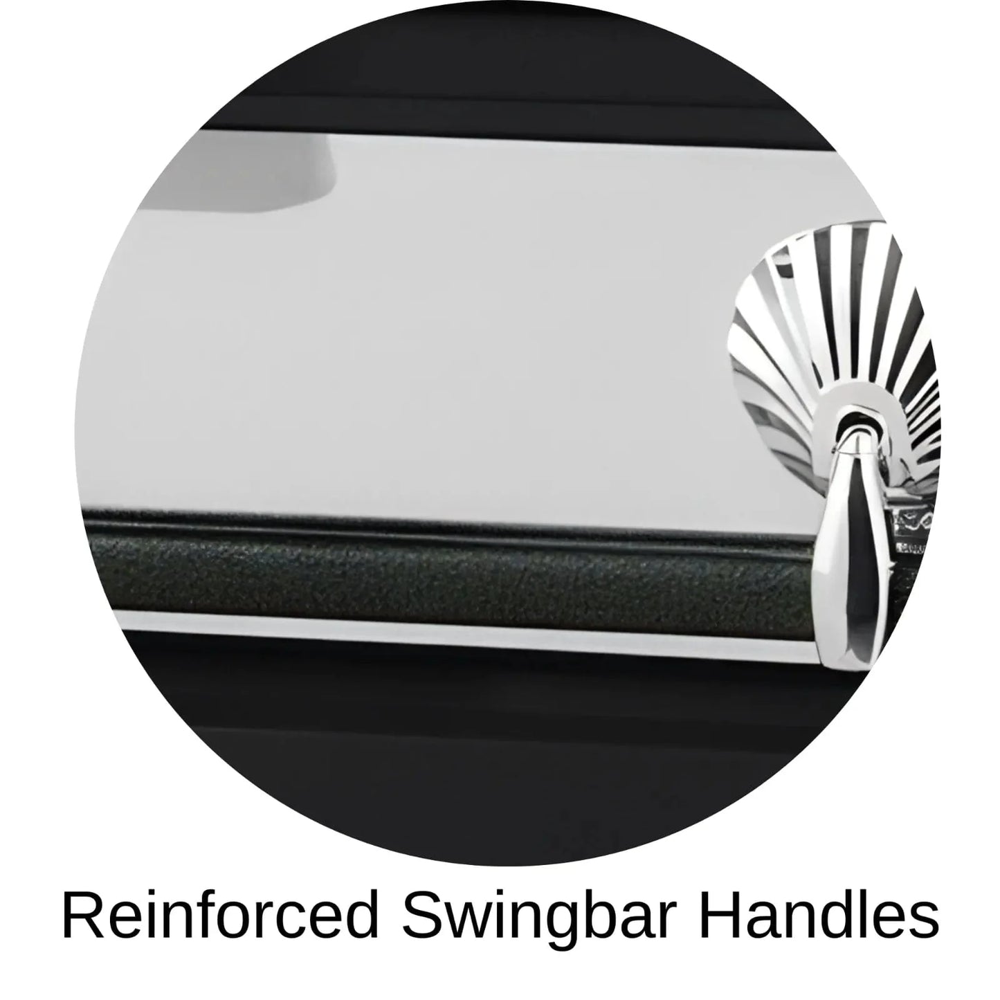 Reinforced Stationary Handles Of Titan Reflection Series Casket 