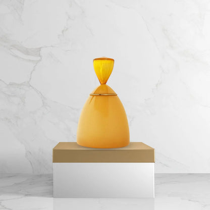 Solstice X Vitreluxe | Ochre Halo Adult Urn
