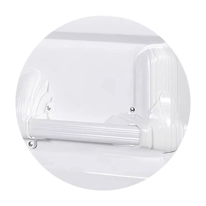 Andover Series | White Steel Casket with Pink Interior