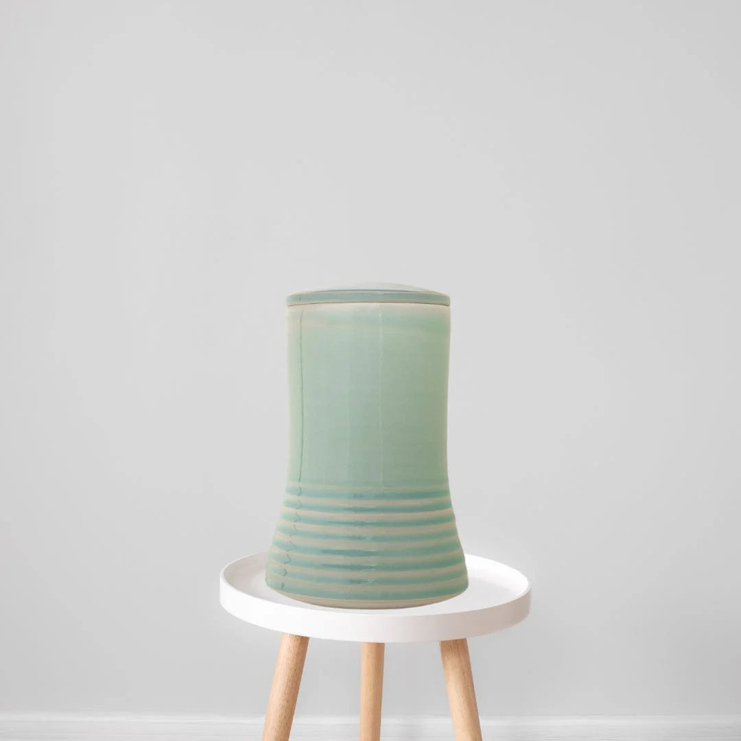 Solstice X Culp Pottery | Para Celadon Adult Urn