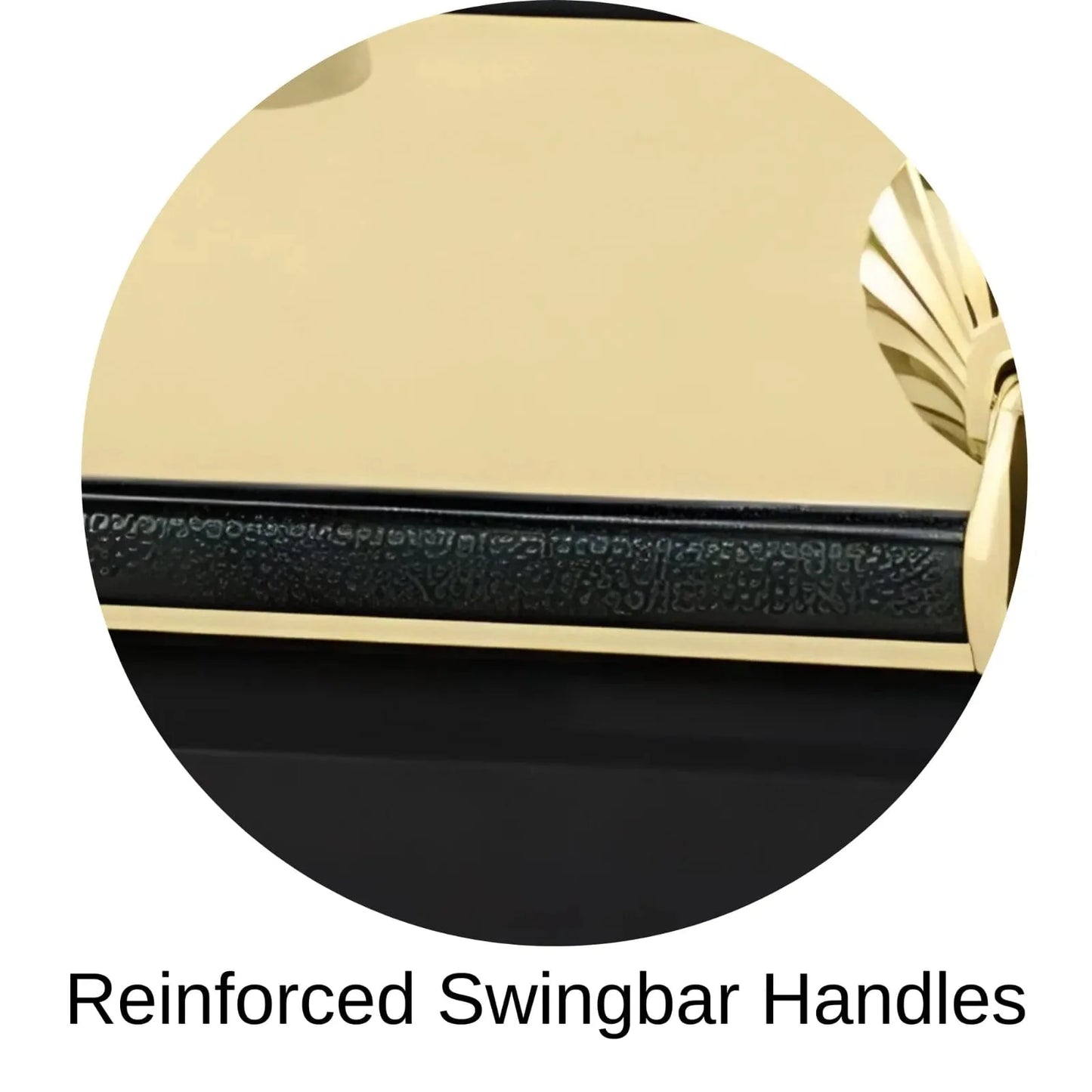 Reinforced Stationary Handles Of Titan Reflection Series Casket 