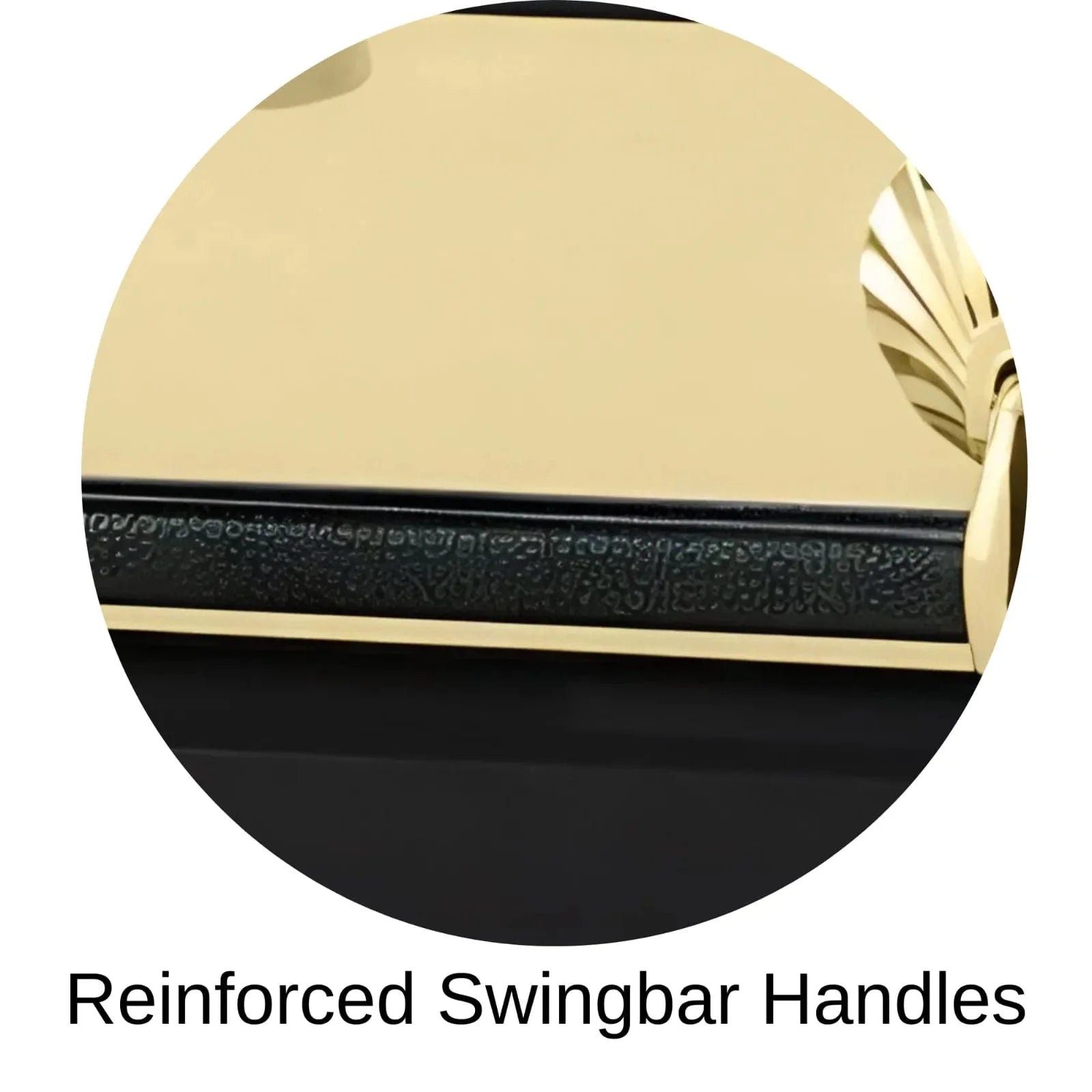 Reinforced Stationary Handles Of Titan Reflection Series Casket 