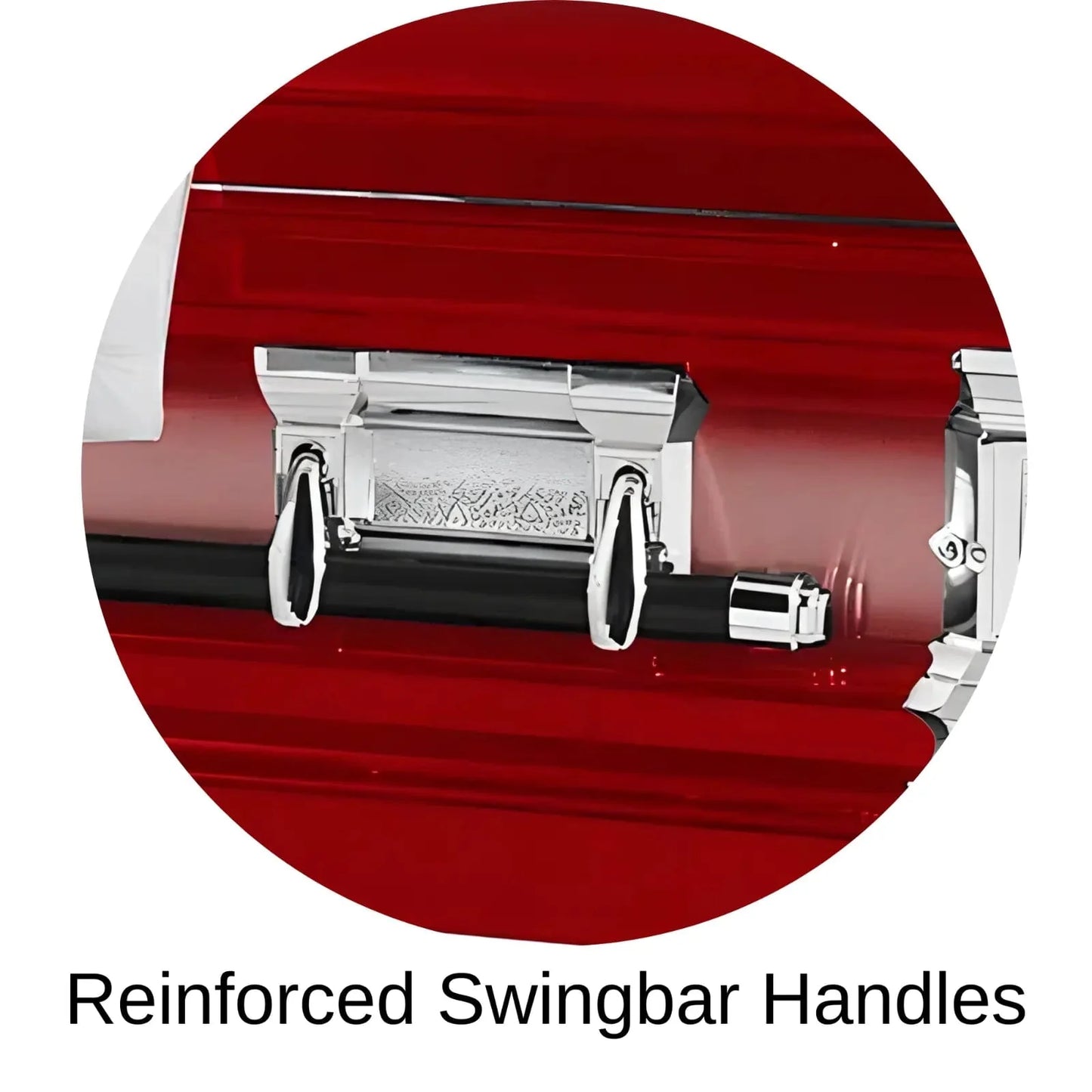 Reinforced Swingbar Handles Of Titan Era Series Casket 