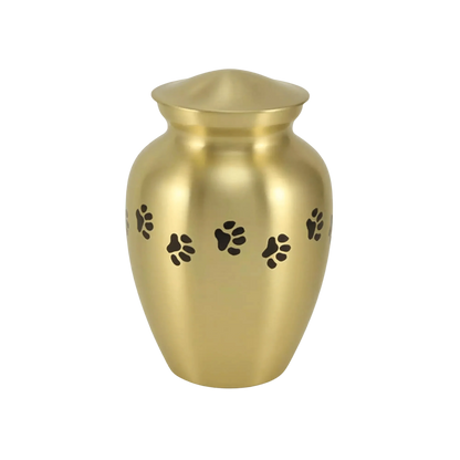 Classic Paws Brass Pet Urn