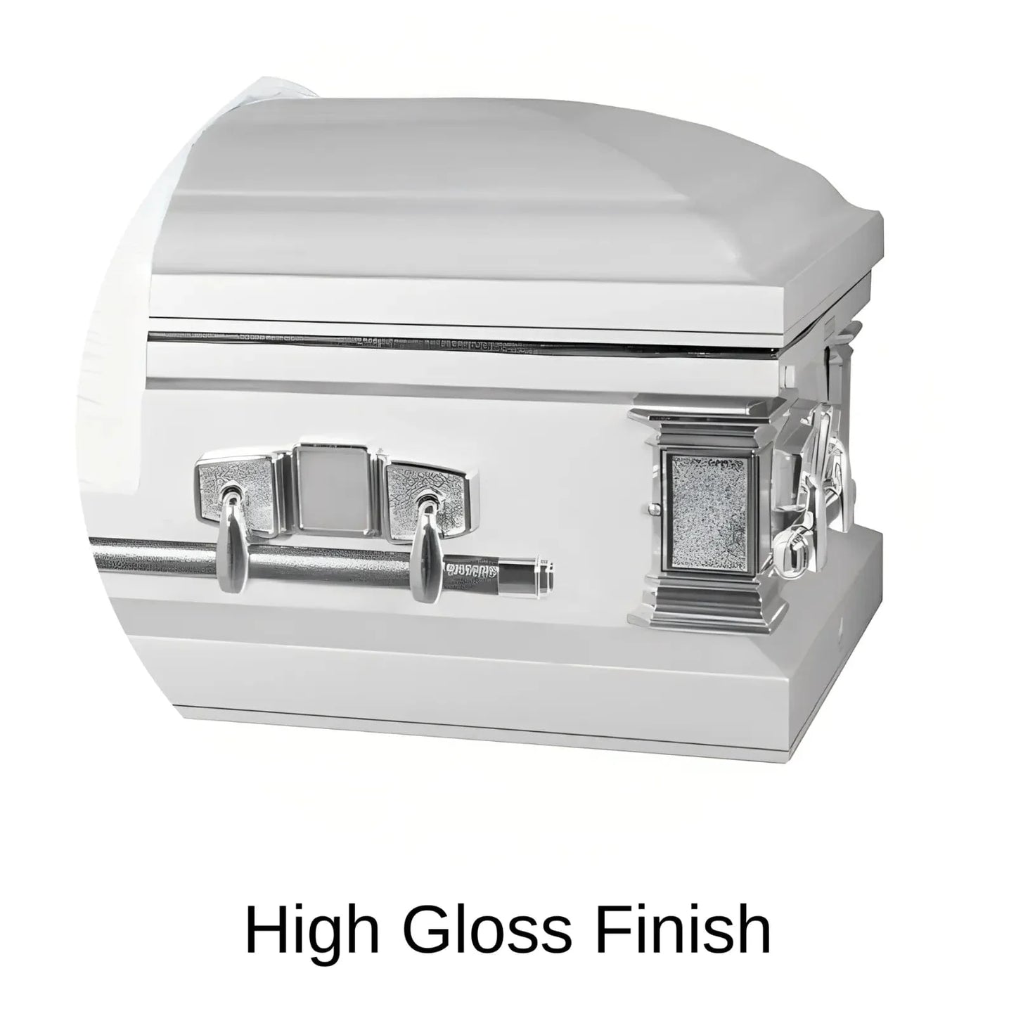 High Gloss Finish of Titan Casket Satin Series Casket