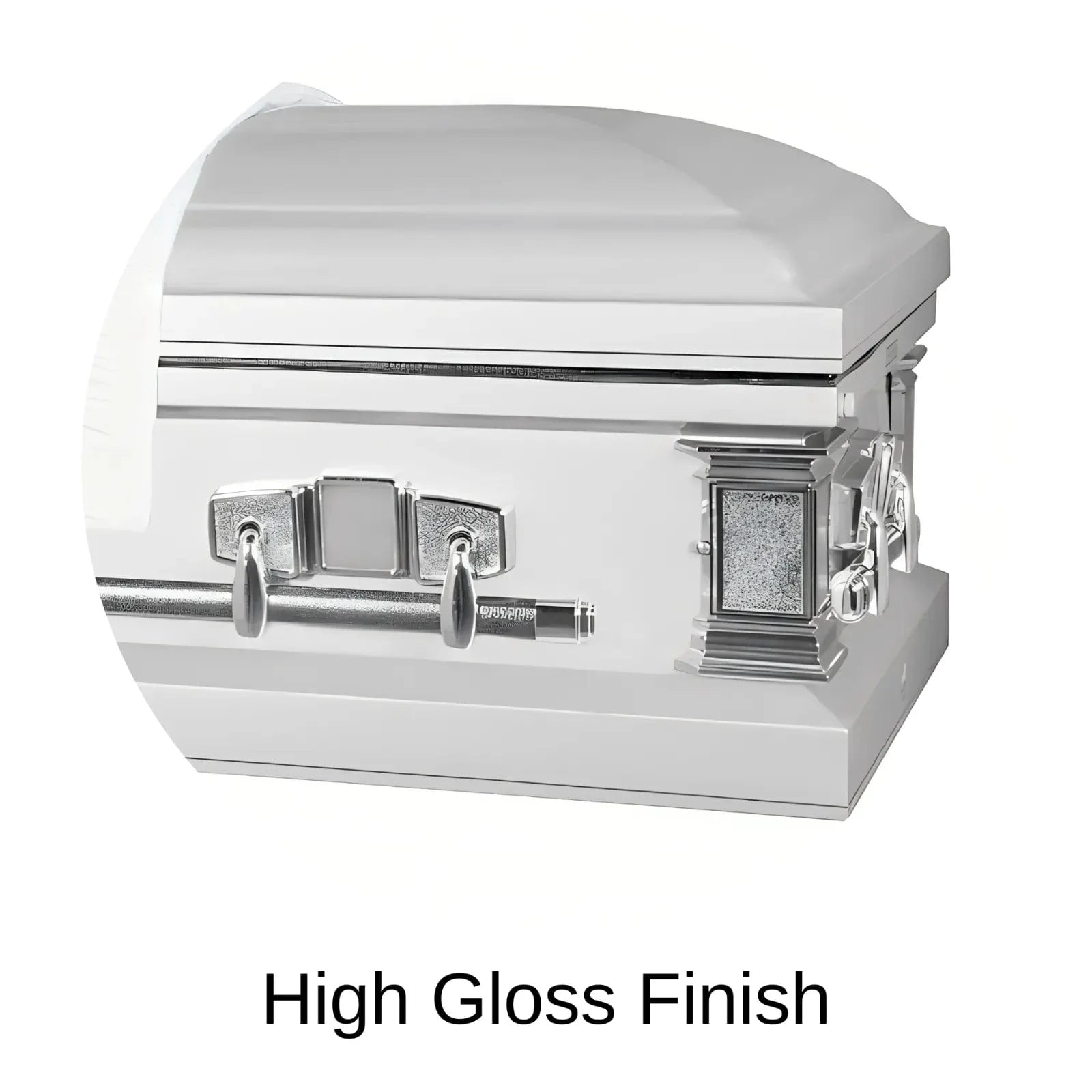High Gloss Finish of Titan Casket Satin Series Casket