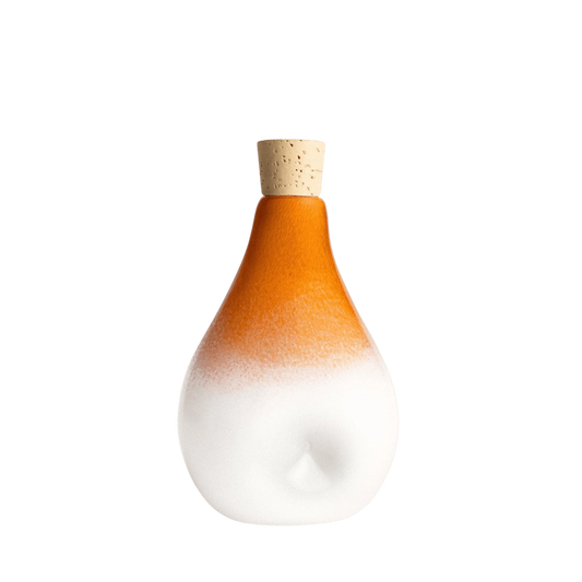 Solstice X Esque Studio | Billow Red Orange Keepsake Urn