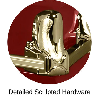 Detailed Sculpted Hardware Of Titan Orion Series Casket