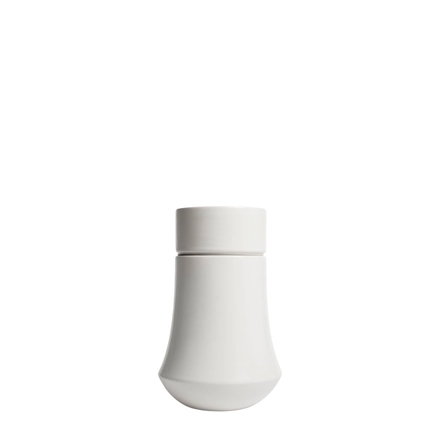 Emblem Ceramic Urn | Soft White Keepsake Urn