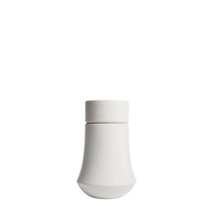 Emblem Ceramic Urn | Soft White Keepsake Urn