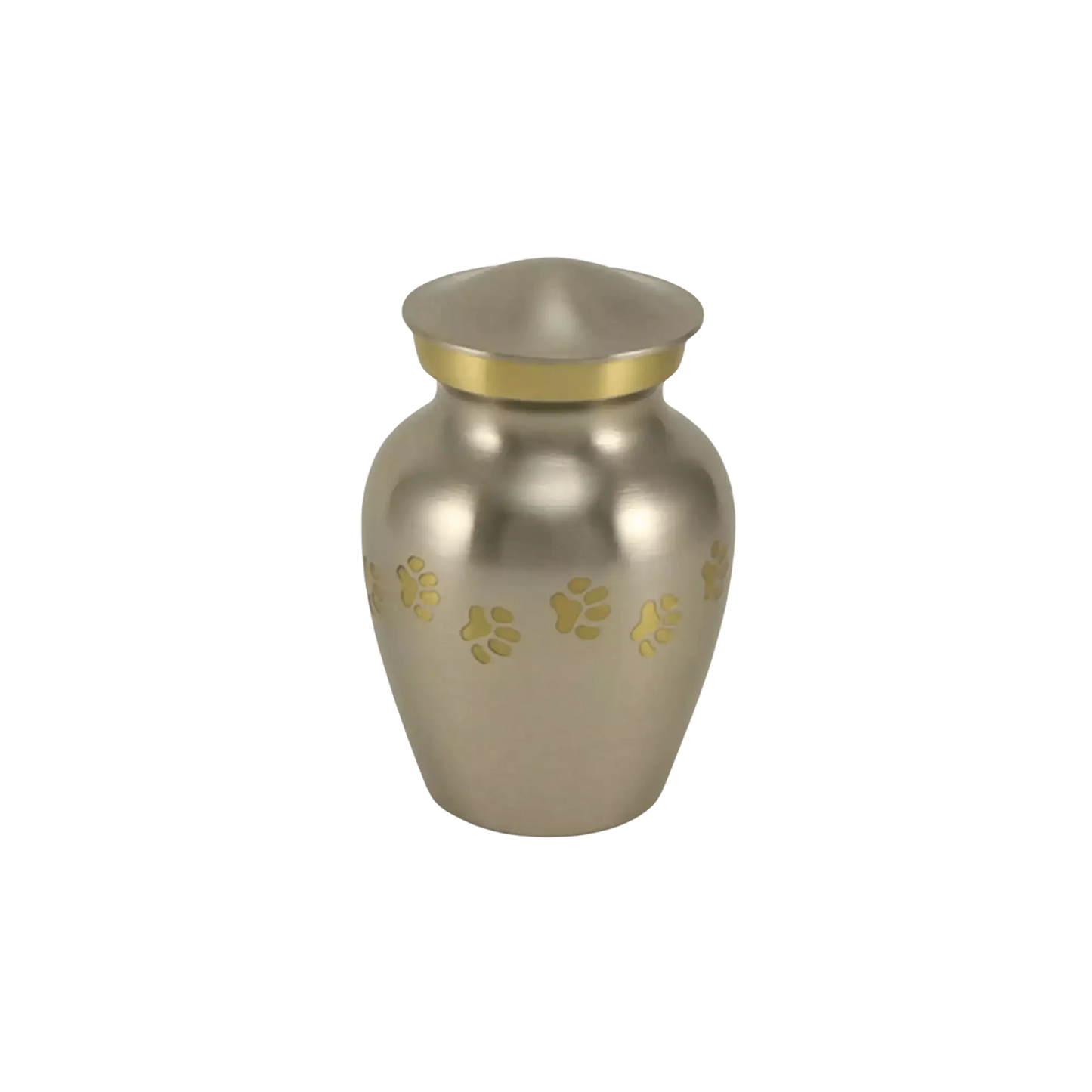 Classic Paws Pewter Keepsake Pet Urn