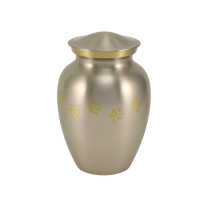 Classic Paws Pewter Pet Urn