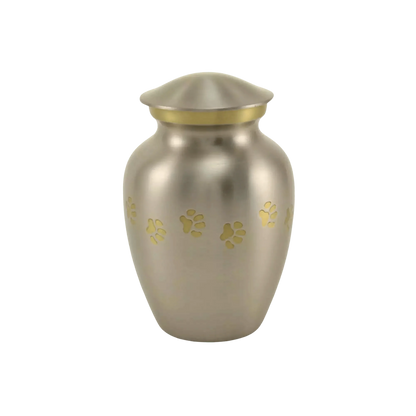 Classic Paws Pewter Pet Urn