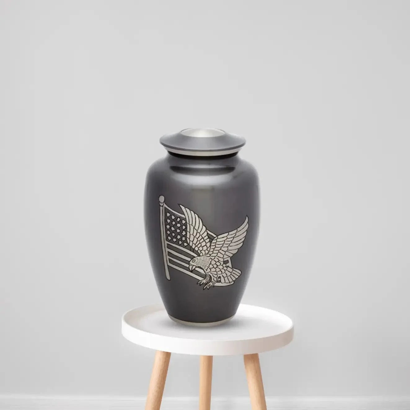 Brass Pet Urn - American Pride