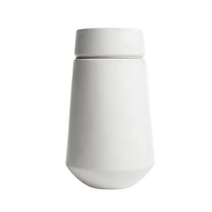 Aegis Ceramic Urn | Soft White Adult Urn