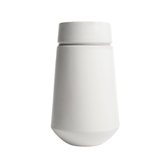 Aegis Ceramic Urn | Soft White Adult Urn