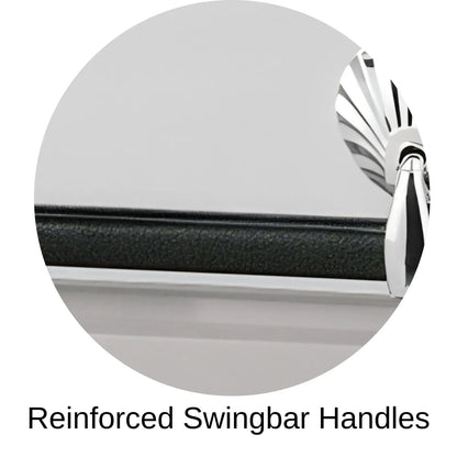 Reinforced Stationary Handles Of Titan Reflection Series Casket 