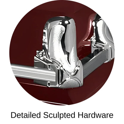 Detailed Sculpted Hardware Of Titan Orion Series Casket