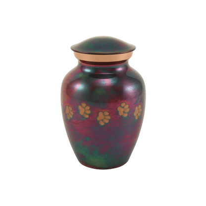 Classic Paws Raku Pet Urn