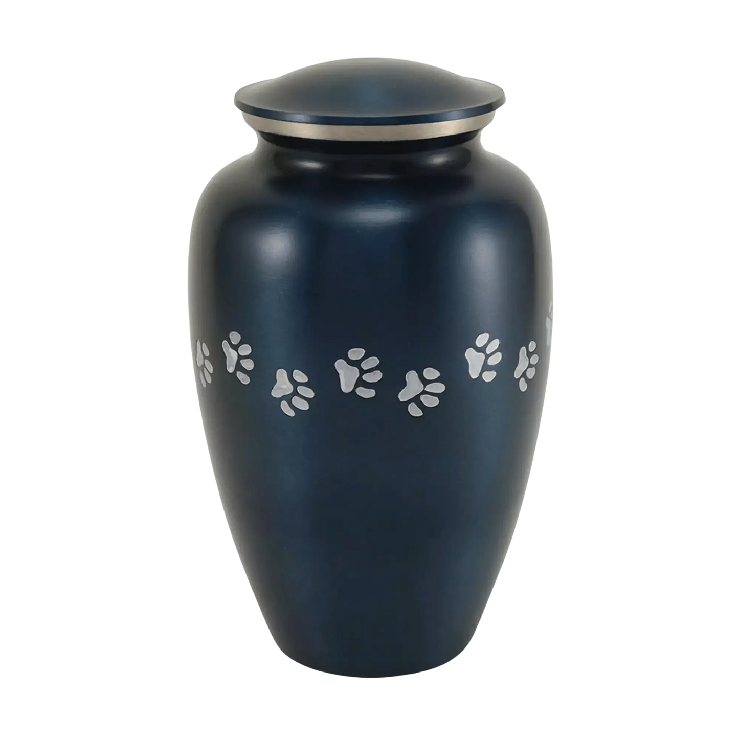 Classic Paws Blue Pet Urn