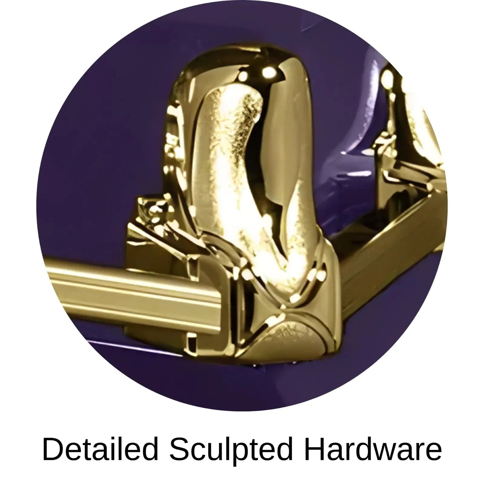 Detailed Sculpted Hardware Of Titan Orion Series Casket
