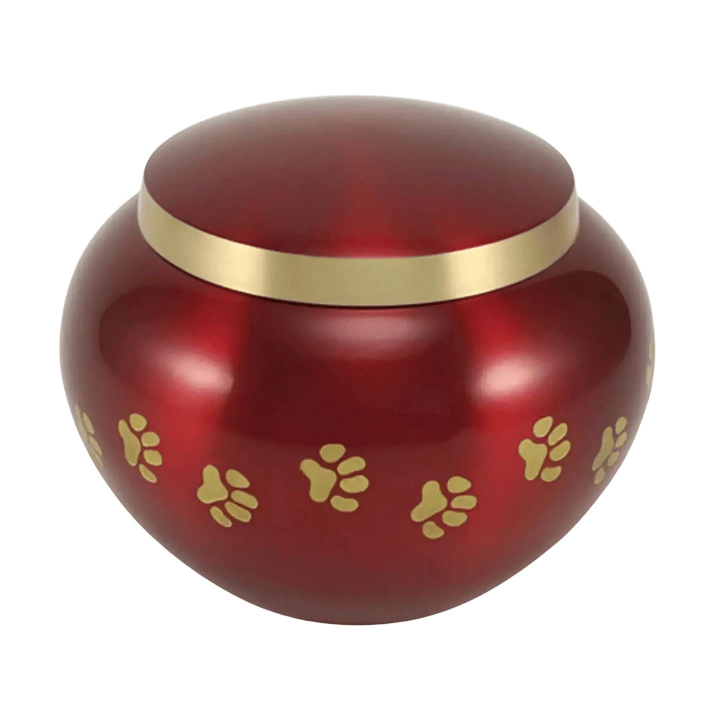Odyssey® Paw Crimson Pet Urn