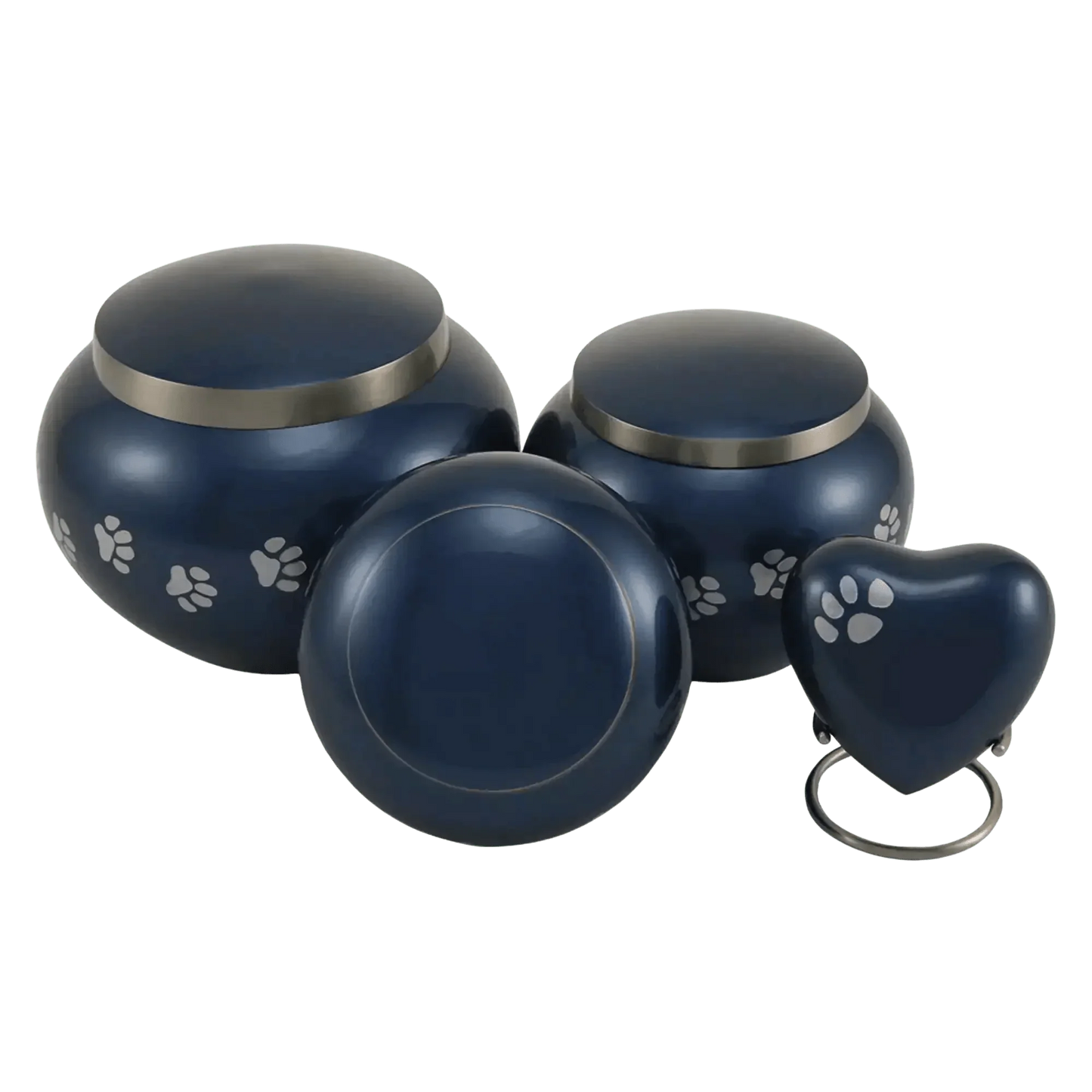 Odyssey® Paw Moonlight Blue Pet Urn