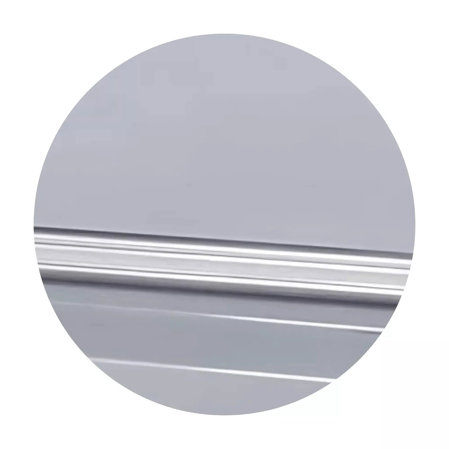 Andover Series | Silver Steel Casket with White Interior