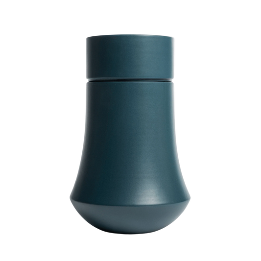 Emblem Ceramic Urn | Teal Adult Urn