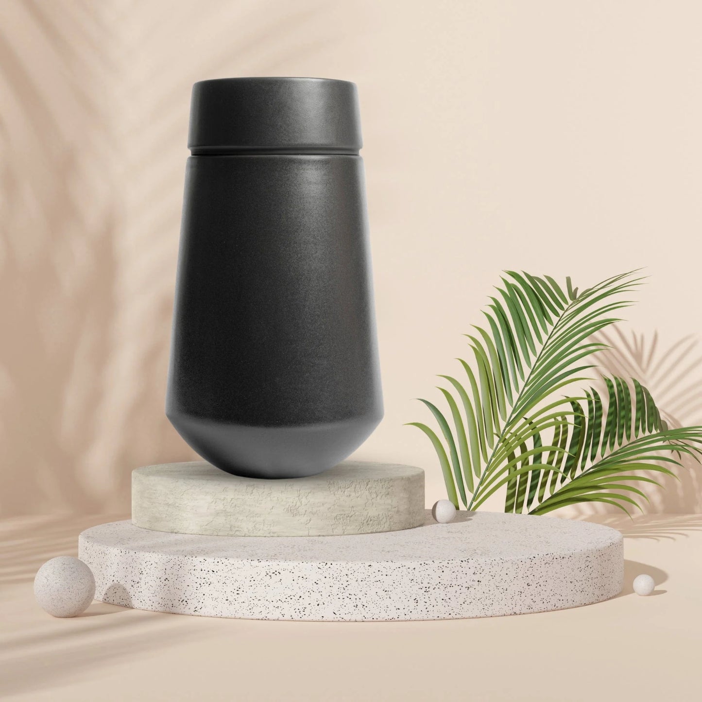 Aegis Ceramic Urn | Charcoal Adult Urn
