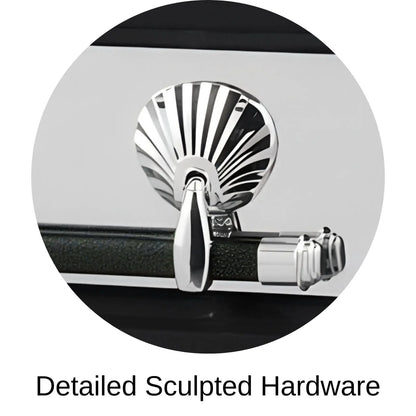 Detailed Sculpted Hardware Of Titan Reflection Series Casket 