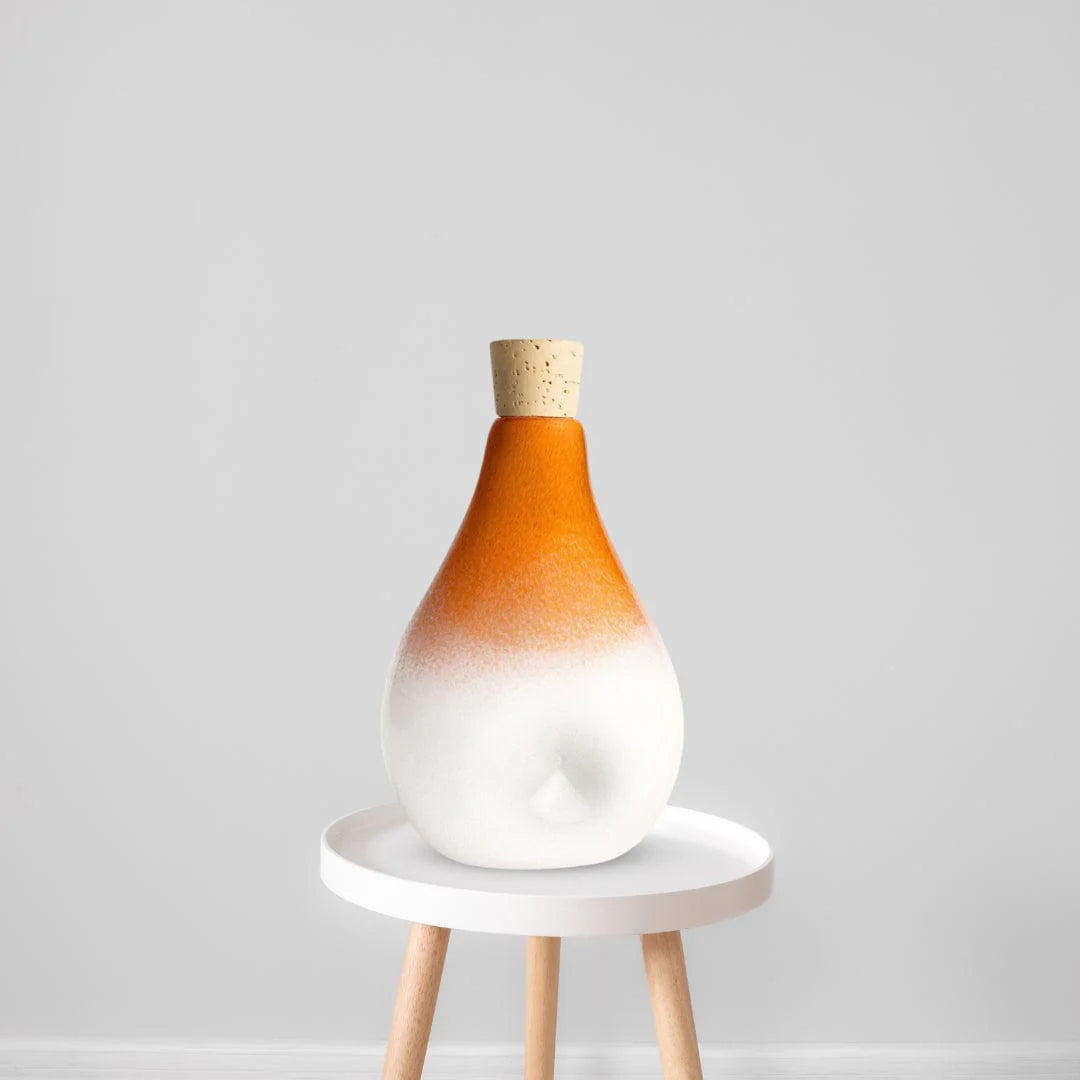 Solstice X Esque Studio | Billow Red Orange Keepsake Urn