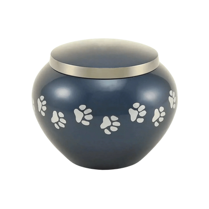 Odyssey® Paw Moonlight Blue Pet Urn