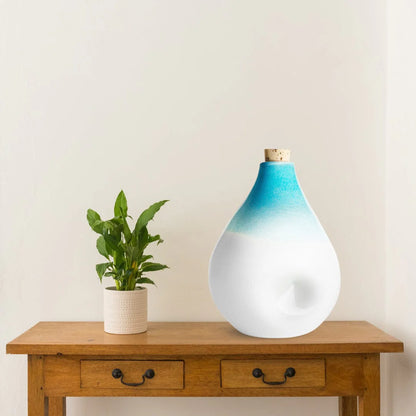 Solstice X Esque Studio |  Billow Blue Adult Urn