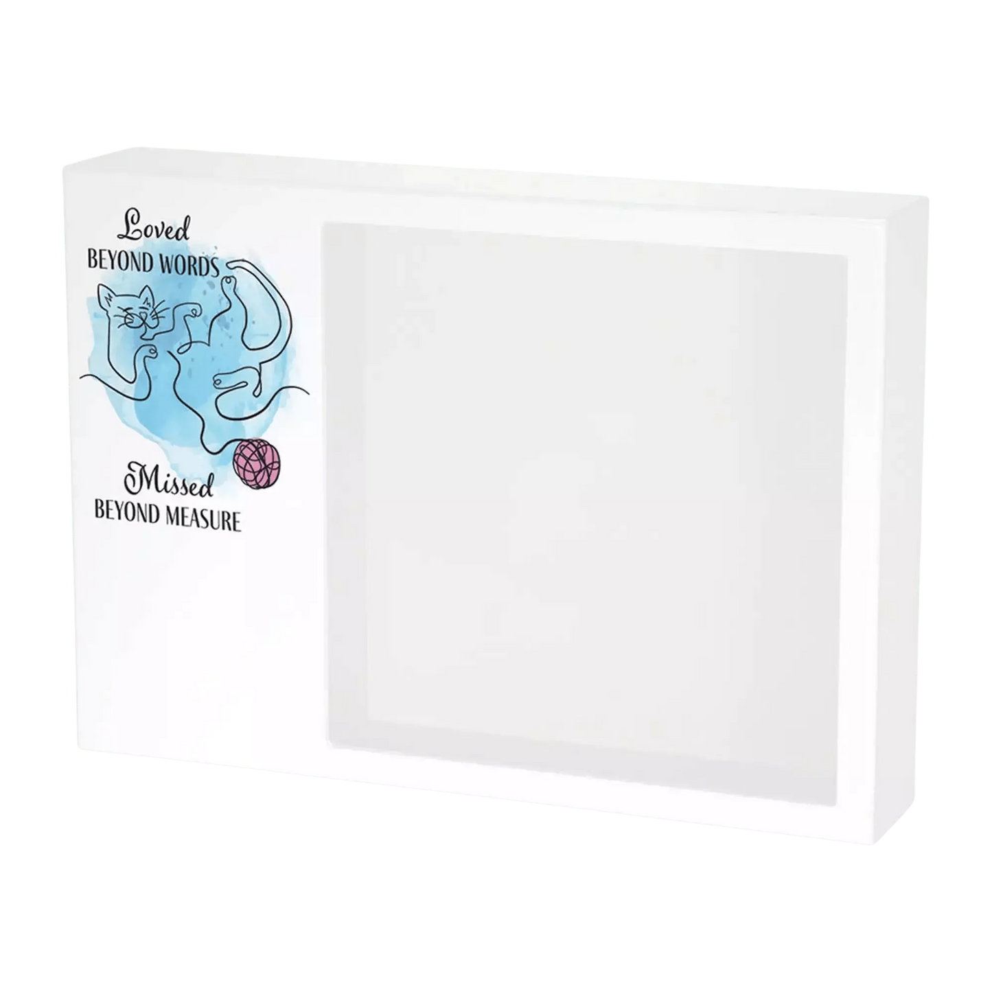 Shadowbox Remembrance Pet Urn