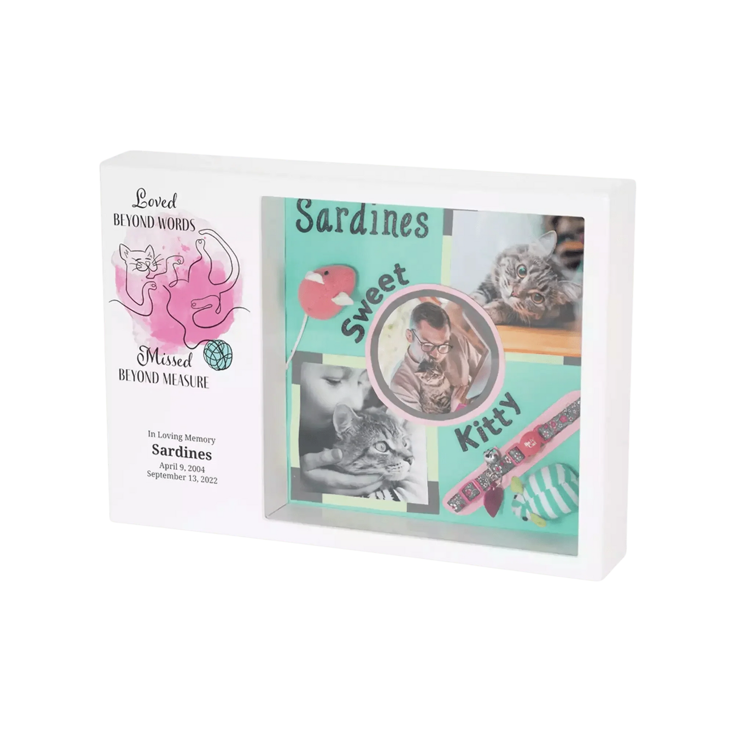Shadowbox Remembrance Pet Urn