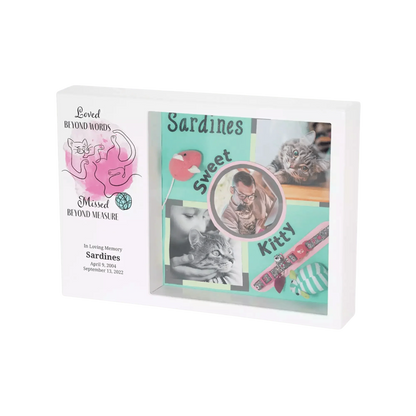Shadowbox Remembrance Pet Urn