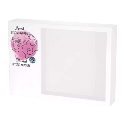 Shadowbox Remembrance Pet Urn