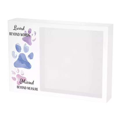 Shadowbox Remembrance Pet Urn